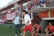 Pisó la cancha y el estadio se vino abajo