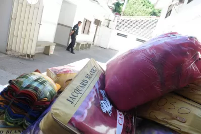 El tour de compras terminó en la Policía Federal