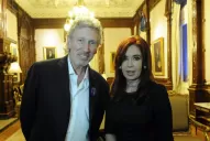 Cristina recibió a Roger Waters