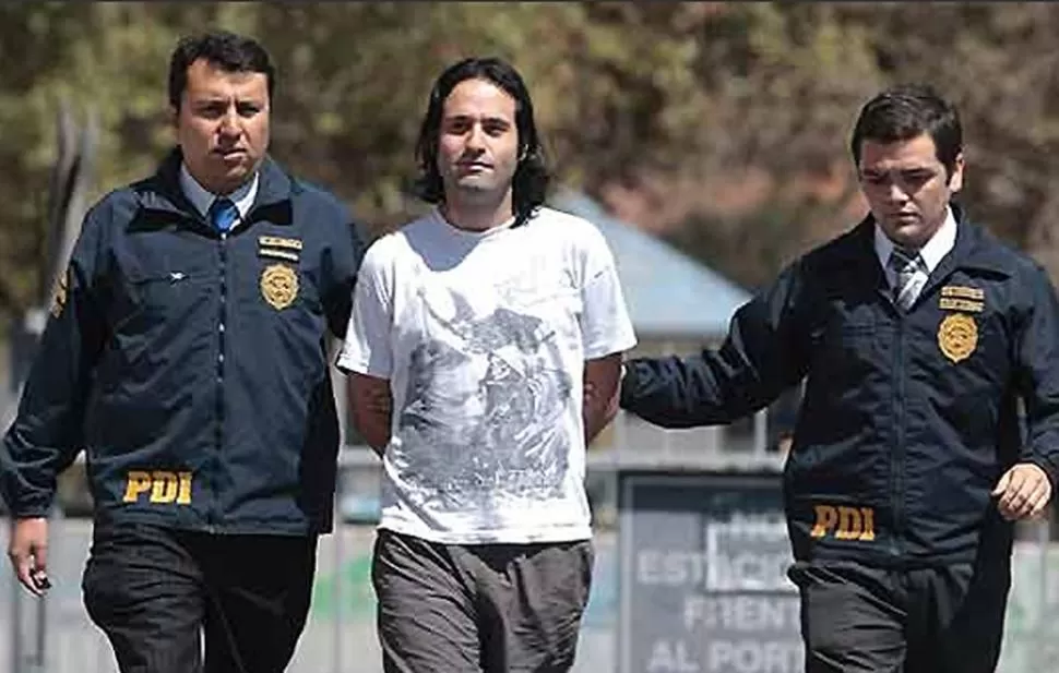 LO INVESTIGAN. El joven chileno podría cumplir una pena de 500 días a tres años de cárcel. FOTO TOMADA DE EL MERCURIO DE CHILE