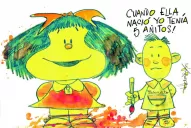 ¡Paren el mundo! Quino dijo que hubo una confusión sobre los 50 años de Mafalda