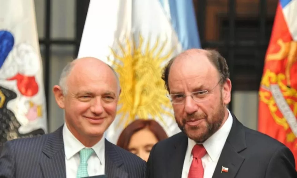 ACLARACION. Timerman y Moreno dijeron que las relaciones bilaterales entre Argentina y Chile son excelentes. TELAM