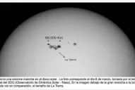 Récord de actividad solar