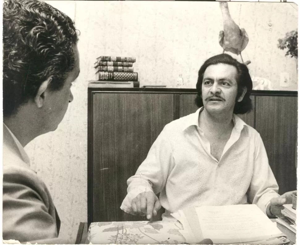 PERONISTA Y SINDICALISTA. El ex senador Márquez desapareció en 1977. LA GACETA / ARCHIVO