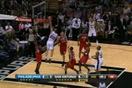 Video: la tremenda volcada de Manu Ginóbili