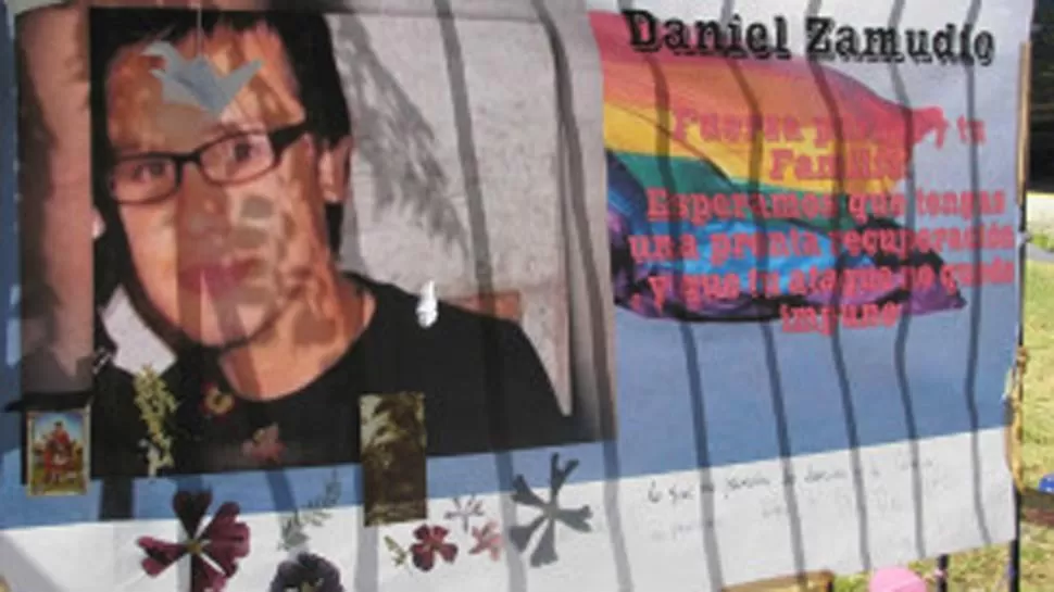 CAMPAÑA. La agresión a Daniel Zamudio conmovió a la opinión pública chilena. FOTO TOMADA DE BBC.CO.UK