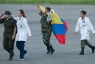 Los 10 rehenes liberados por las FARC