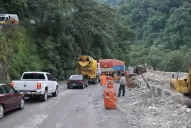 En la ruta 307 se anda a medias