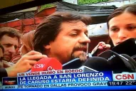 C5N llamó vende humo a Caruso Lombardi