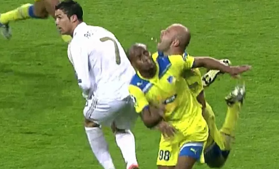 DERECHO AL DENTISTA. Paulo Jorge sufrió por dos: falta de Ronaldo y perdió tres dientes. FOTO TOMADA DE MARCA.COM