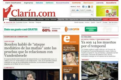 La respuesta de Boudou en las portadas de los diarios on line