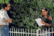 Vandenbroele y su mujer estuvieron cara a cara