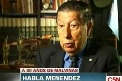 Según Balza, Menéndez no hizo nada en Malvinas