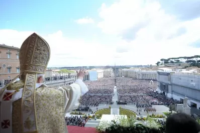 El Papa suplicó que llegue la paz al país