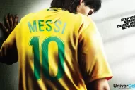 En la India vistieron a Messi con la 10 de Brasil
