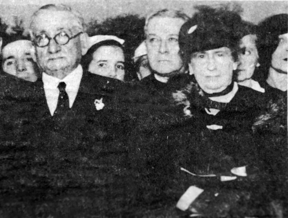 BENEFACTORES. Alfredo Guzmán y su esposa Guillermina Leston. 