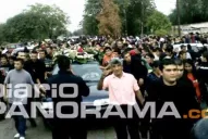 Una multitud le dio el último adiós a Jorge Véliz