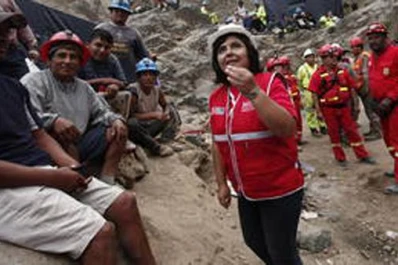 Rescataron a los mineros peruanos