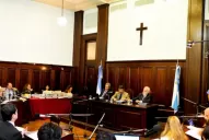 Las fotos del día del juicio de Marita Verón