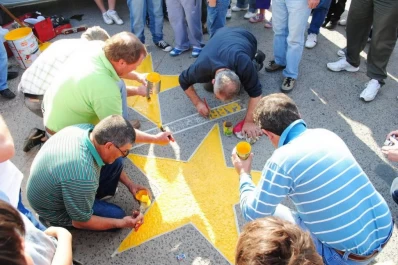 Pintarán estrellas amarillas para generar conciencia vial