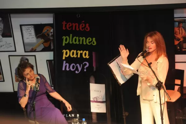 Bulacio y Benedetto abrazaron a Borges