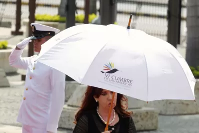Cristina, molesta con sus pares americanos