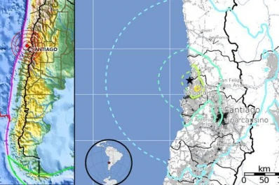 Algunos tucumanos sintieron el temblor en Chile