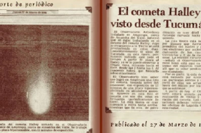 El registro del paso del cometa Halley fue el objetivo inicial del Observatorio