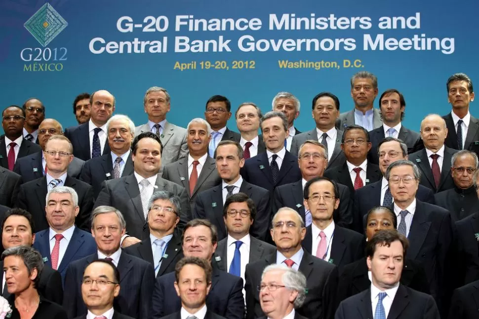 CUMBRE. Los ministros de Economía de 20 de los países más poderosos dle mundo terminan hoy su reunión. AFP 