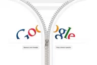 La cremallera gigante de Gideon Sundback abre Google