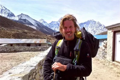 María Susini viajó a Nepal para ver a Facundo Arana