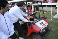 Beraldi preocupó a todos en La Ciudadela