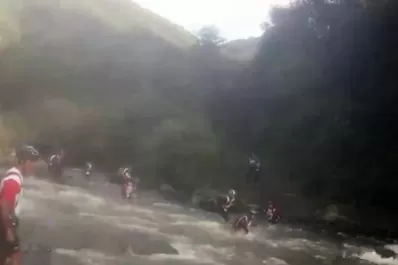 Video: el momento de la tragedia en El Siambón