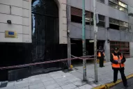Explotó una bomba casera frente a la sede de la Unión Europea