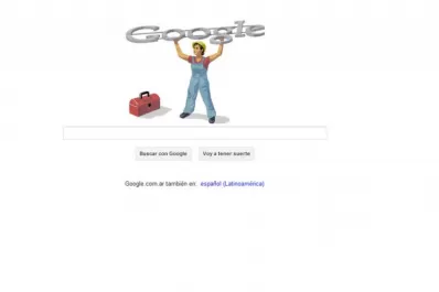 El doodle de Google es para el Día del Trabajador