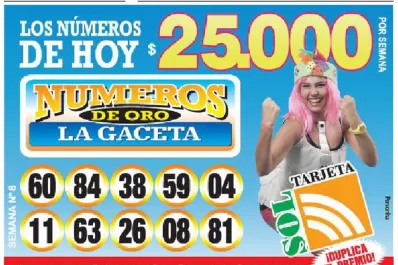Los Números de Oro de LA GACETA