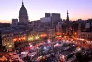 Agrupaciones kirchneristas se movilizaron para celebrar la recuperación de YPF