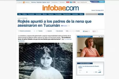 Rojkés de Alperovich en otros medios