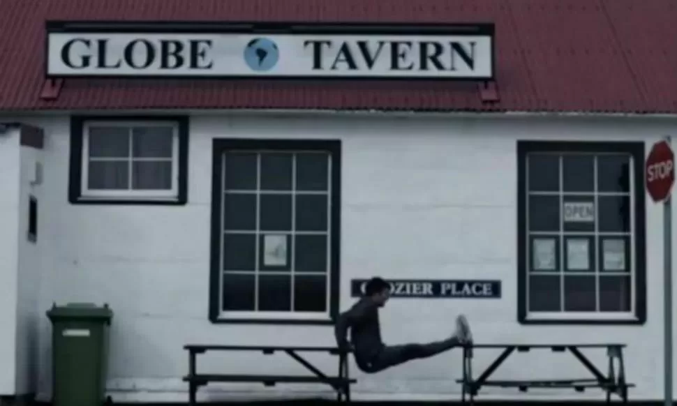EMBLEMATICO. El Globe Tabern es un popular pub de la capital malvinense. CAPTURA DE VIDEO