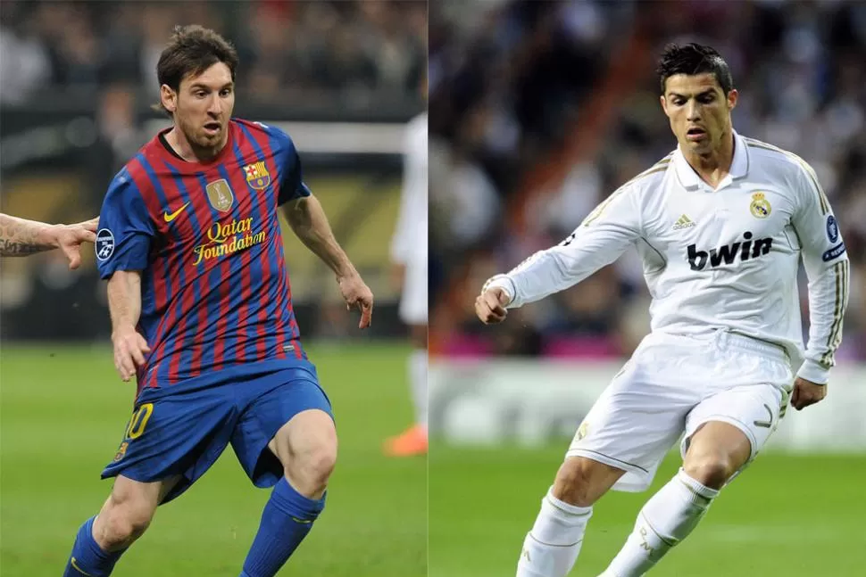 DUELO SIN FIN. Messi o Ronaldo. Las opiniones sobre quién es mejor es cosa de todos los días. REUTER