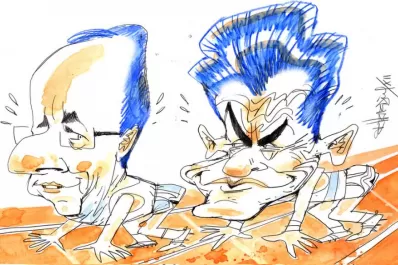 Hollande y Sarkozy se creen ganadores