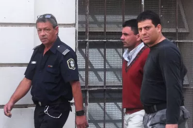 El karateca Martínez negó conocer al albañil que lo acusa