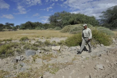 El cuerpo hallado en Cafayate sería de una mujer de Santa María