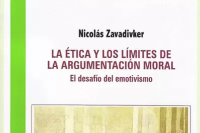 Zavadivker y su libro, en la Feria