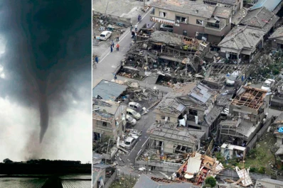 Tornado en Japón deja un muerto y decenas de heridos
