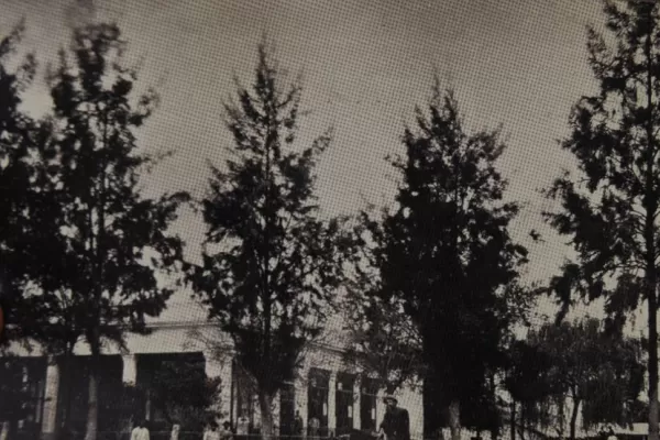 Viaje en tren en 1899