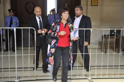 A Marita la  piraron  a La Rioja, cuando les avisaron a los Rivero de un allanamiento