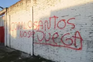 Las pintadas acabaron con la armonía