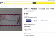 La reventa para ver a River ya llegó a los $ 400 en internet