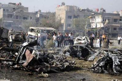 Murieron 55 personas y 372 terminaron heridas por dos atentados en Siria